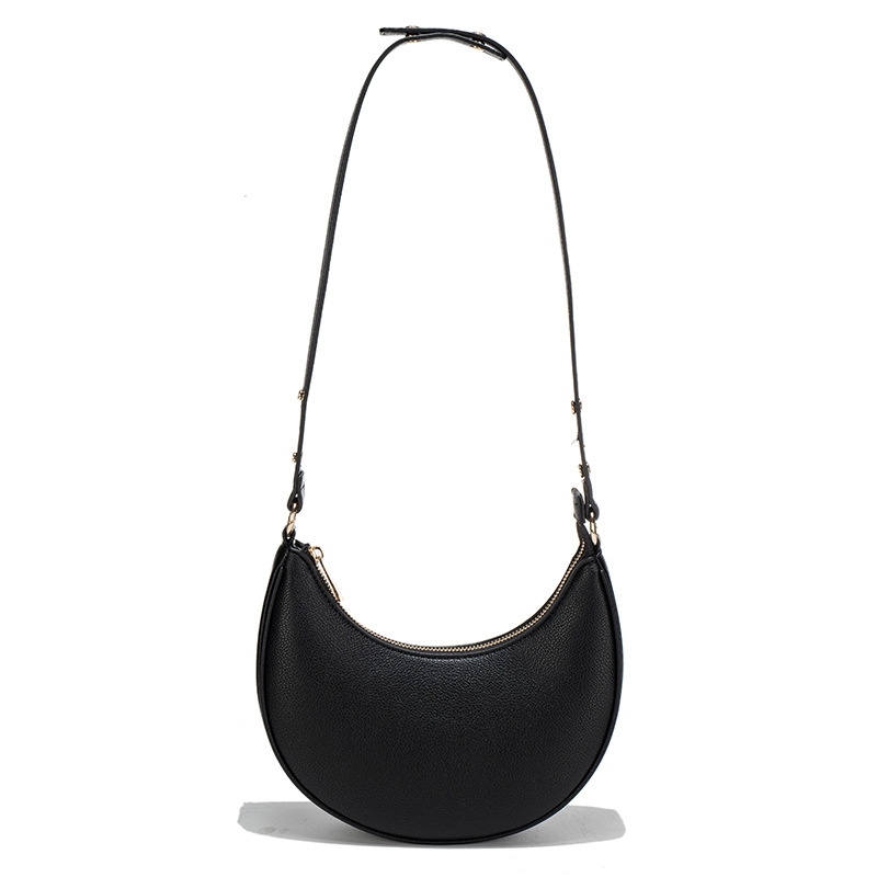 Ženska torba ispod pazuha, ljetna crossbody torba preko ramena, baguette torba u obliku polumjeseca, Instagram inspiracija, model 2026