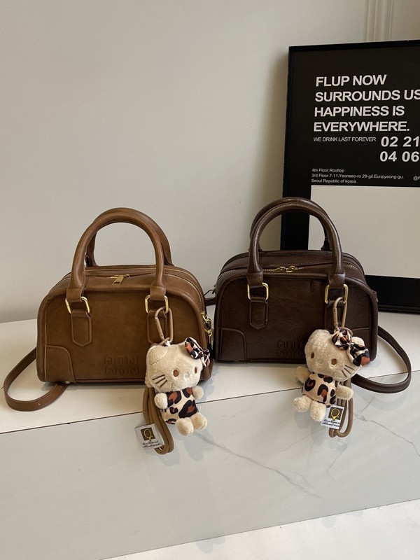 Ženska torba u retro stilu, mini kvadratna PU kožna crossbody torba, proljeće 2026