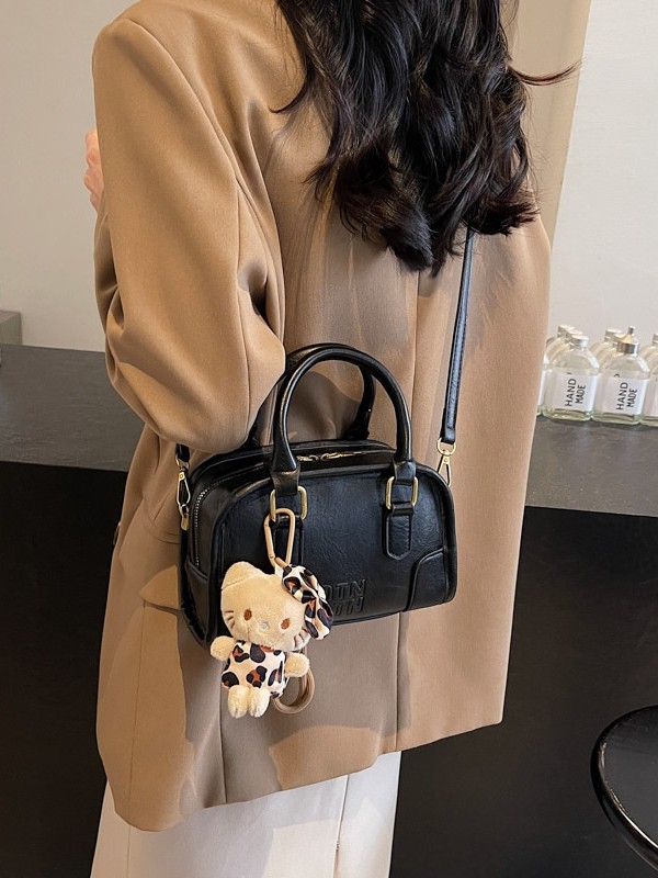 Ženska torba u retro stilu, mini kvadratna PU kožna crossbody torba, proljeće 2026
