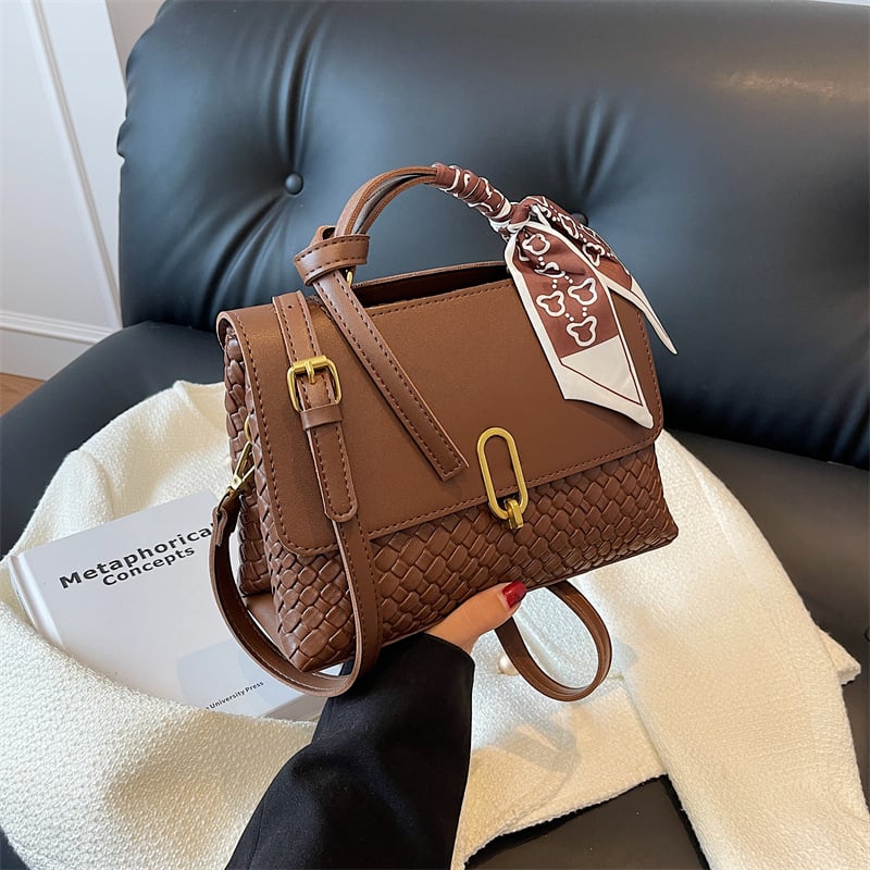 Ženska retro mala kvadratna crossbody torba – visoka kvaliteta materijala