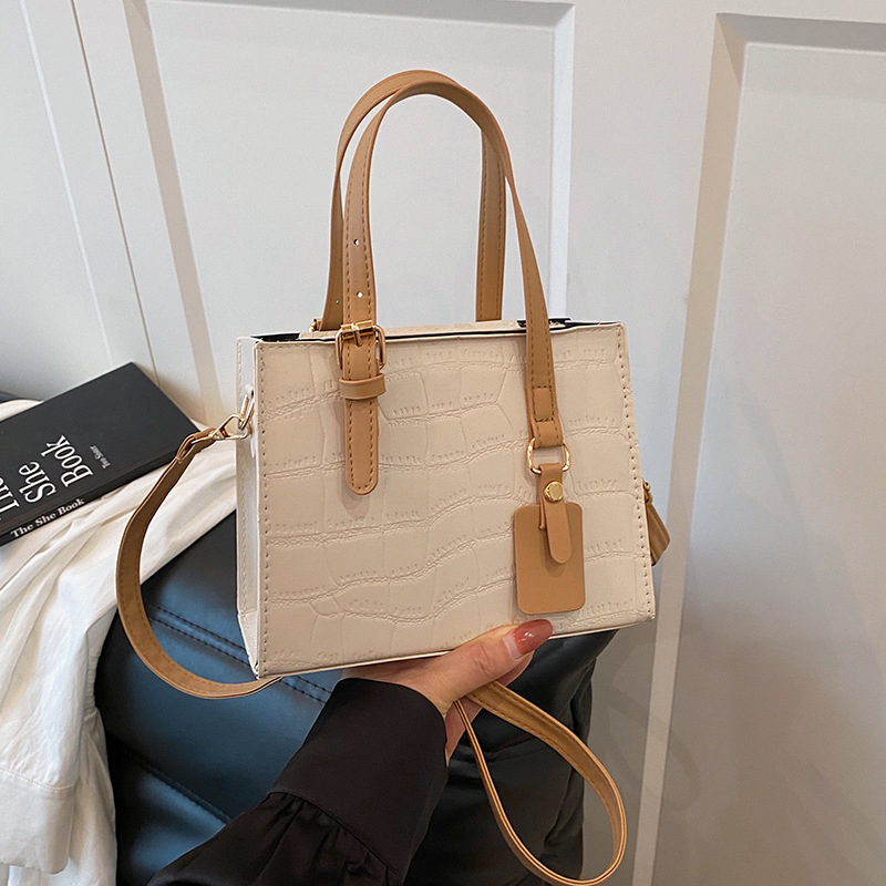Ženska torbica od prave kože, nišnog stila, novi model 2025, lagani luksuz, crossbody i tote torba