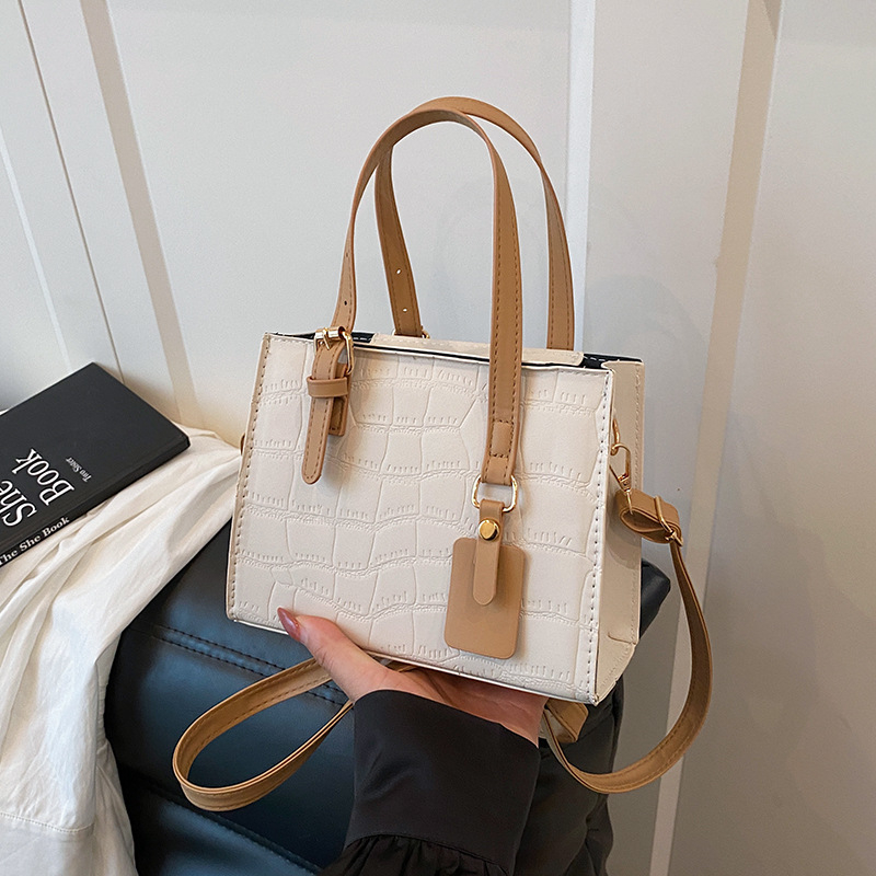 Ženska torbica od prave kože, nišnog stila, novi model 2025, lagani luksuz, crossbody i tote torba