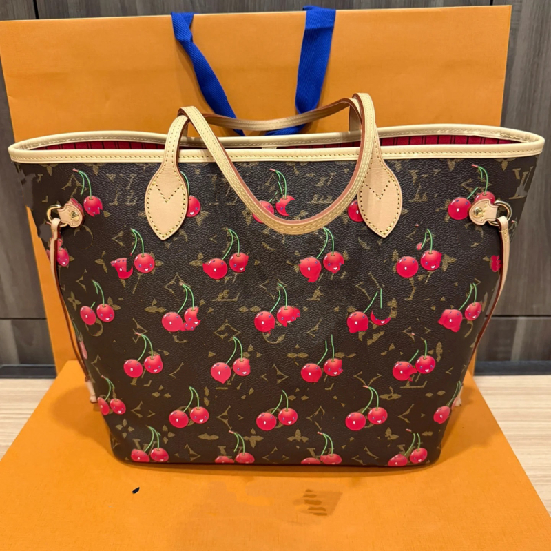 2025 nova Cherry Blossom serija: torba majka-kćer s velikim kapacitetom, svestrana i moderna ženska crossbody torba s jednim odjelom.