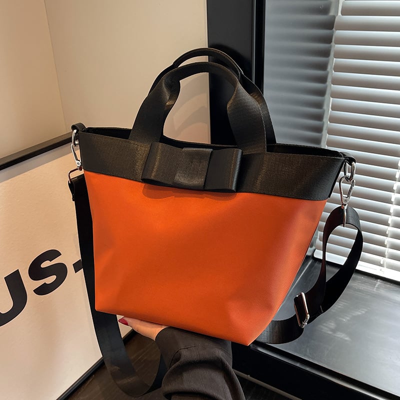 Ženska nylon torba tipa kanta, crossbody, velik kapacitet, proljeće-ljeto 2024