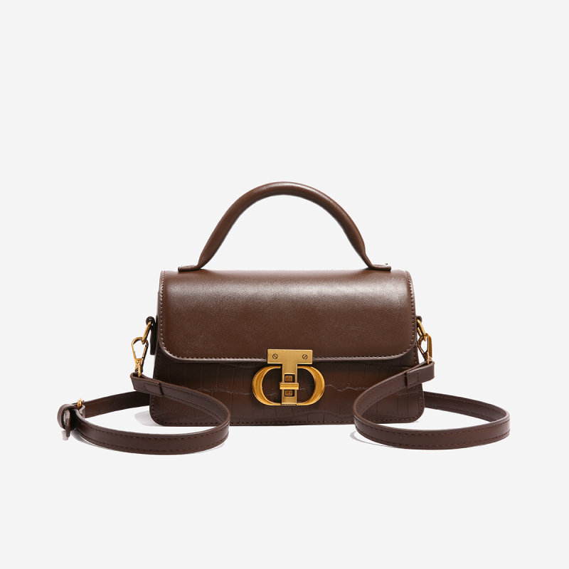 Ženska crossbody torba, mala kvadratna silueta, elegantan dojam, svestran za svakodnevnu upotrebu
