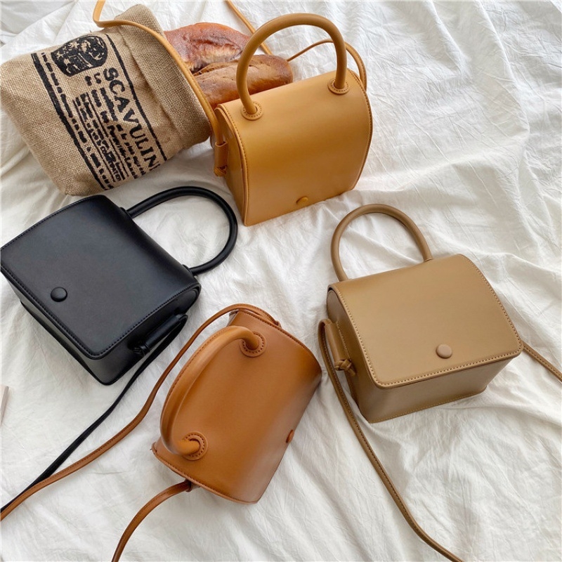 Sjajna ženska torbica s umjetničkim štihom, retro mala kvadratna torbica za rame ili crossbody, PU koža