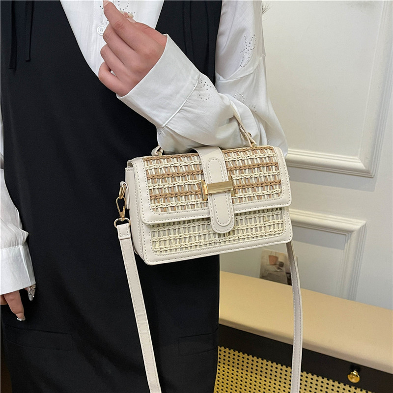 Ženska mala kvadratna crossbody torba, univerzalna, 2025 trend