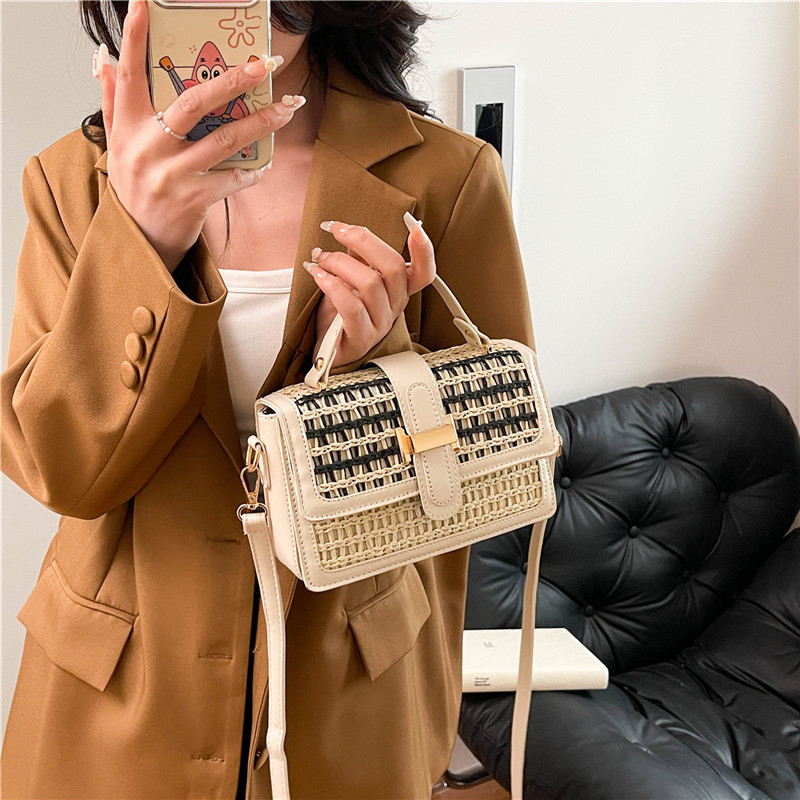 Ženska mala kvadratna crossbody torba, univerzalna, 2025 trend