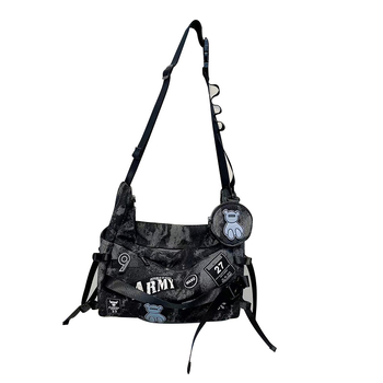 Ženska torba od denima u retro stilu, velika kapaciteta, Tote torba s naramenicom i crossbody remenom