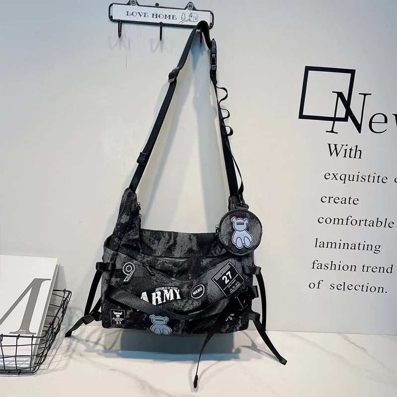 Ženska torba od denima u retro stilu, velika kapaciteta, Tote torba s naramenicom i crossbody remenom