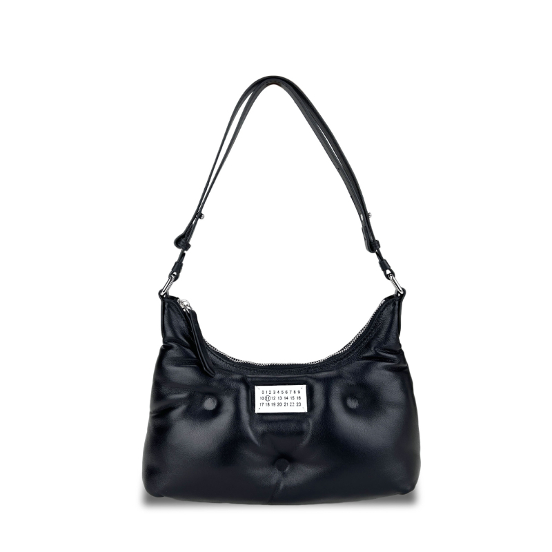 Crossbody torba od prave kože s ovčjom kožom i oblačnim dizajnom, korejski stil, mala veličina, za žene