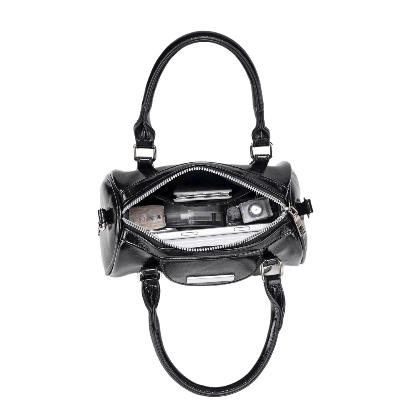 Ženska torbica u korejskom stilu s dizajnom jastuka, mala crossbody torba, PU koža