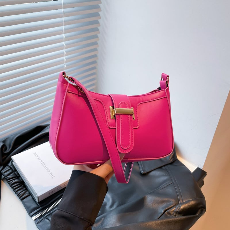 2026 ljetna crossbody torbica s oblikom polumjeseca, teksturirana mala ženska torbica
