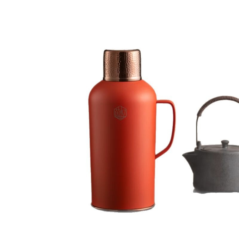Termos cu afișaj mecanic al temperaturii, capacitate mare, din oțel inoxidabil 316, pentru birou și uz casnic, termos de cafea
