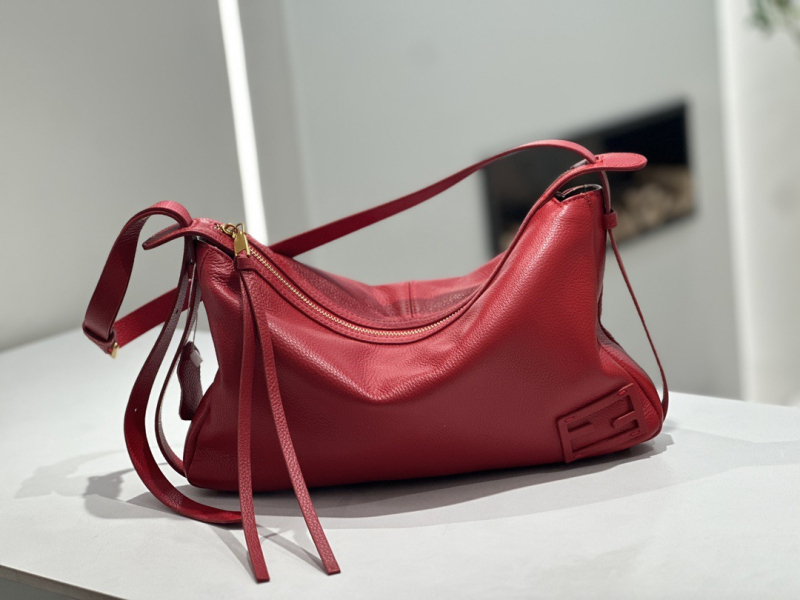 FEDI 2024 ženska torba od prave kože, velika zapremina, torba ispod pazuha, preko ramena i crossbody