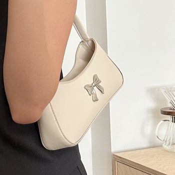 Damska PU torbica za rame, 2024 nova retro stil, Cloud Pack trend, mala svakodnevna torbica