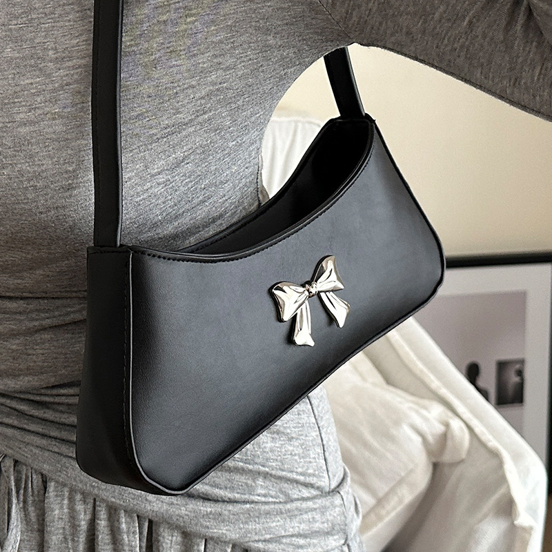 Damska PU torbica za rame, 2024 nova retro stil, Cloud Pack trend, mala svakodnevna torbica
