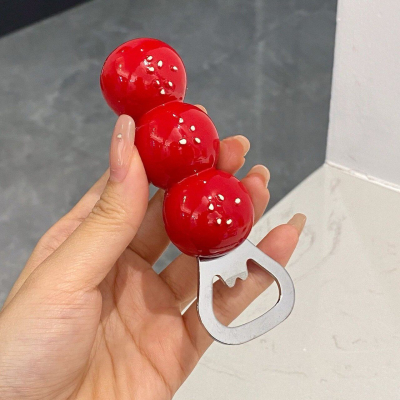 Deschizător de sticle Fulu, magnet pentru frigider, design creativ personalizat pentru bere