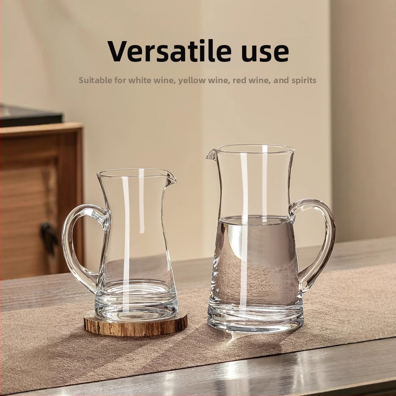 Súprava na dávkovanie likéru s veľkou kapacitou, sklenený dekantér, 1000 ml