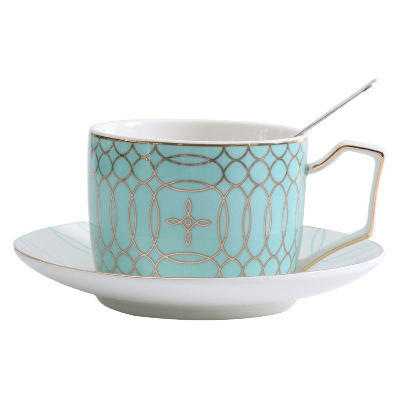 Set Nordic minimalist de cești și farfurioare din ceramică pentru cafea, acasă și la birou