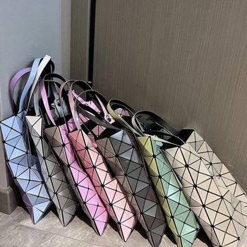 Geometrijska romb kutija torba - kompaktna ženska torba preko ramena (crossbody)