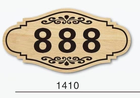 Semn de ușă din acrilic cu placă de stare personalizabilă, etichetă de nume personalizată și imprimare a logo-ului, mai multe stiluri