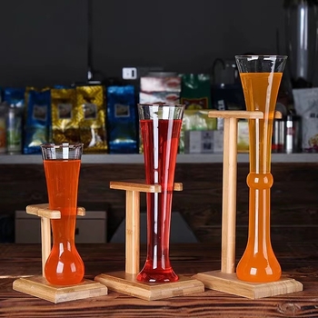 Set de pahare din cristal pentru bere artizanală – capacitate mare, pahar IPA (pint), stil retro lux lejer