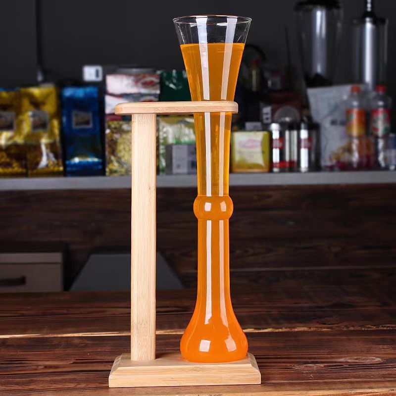 Set de pahare din cristal pentru bere artizanală – capacitate mare, pahar IPA (pint), stil retro lux lejer