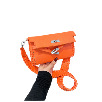 Ženska torba od prave kože, mini kvadratna torbica s poklopcem, Kelly stil, retro dizajn, za svakodnevnu upotrebu, preko ramena