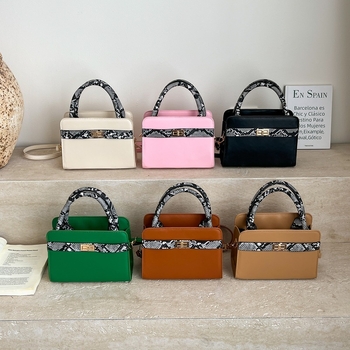 Univerzalna jednobojna Kelly torba, novi model 2026, PU, moderna crossbody torba s uzorkom zmije, ženska torba na rameno