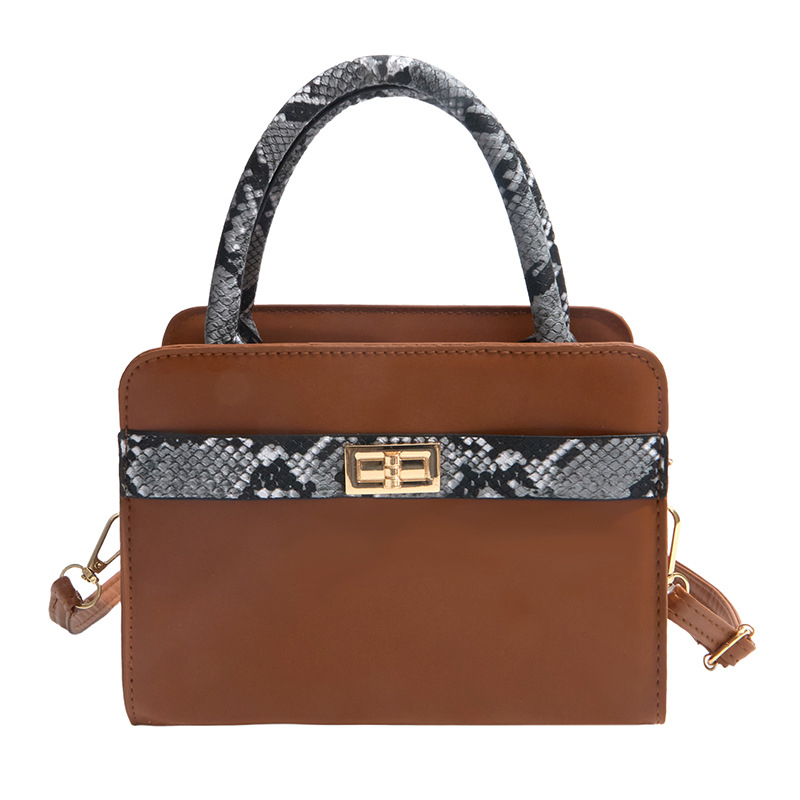 Univerzalna jednobojna Kelly torba, novi model 2026, PU, moderna crossbody torba s uzorkom zmije, ženska torba na rameno