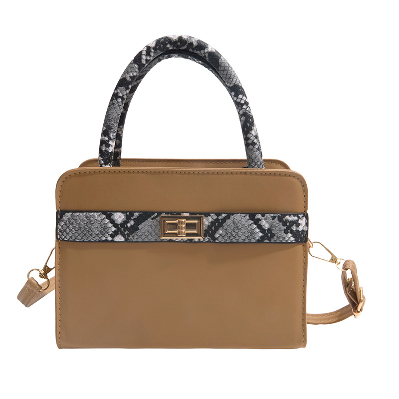 Univerzalna jednobojna Kelly torba, novi model 2026, PU, moderna crossbody torba s uzorkom zmije, ženska torba na rameno