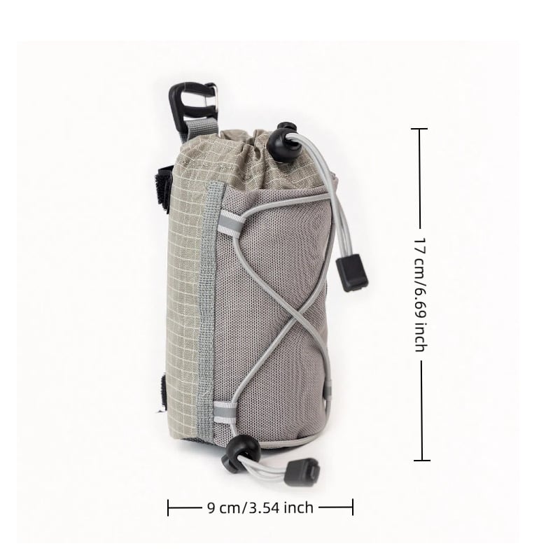 2026 Accesoriu pentru rucsac outdoor cu curea de umăr, buzunar pentru telefon și sticlă de apă, geantă extensibilă pentru drumeții