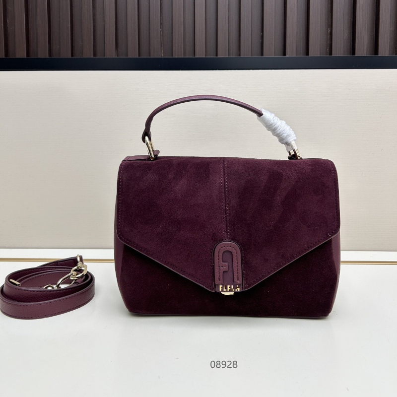 Nova jesenska velur kožna torba s preklopom, velika kapaciteta, za ramena ili crossbody, ženska retro torba
