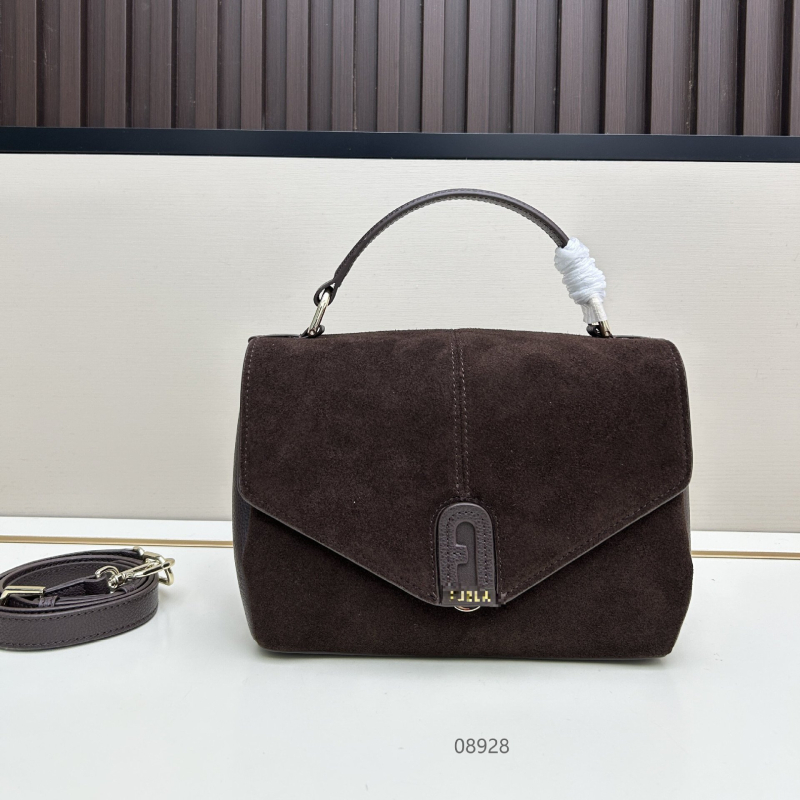 Nova jesenska velur kožna torba s preklopom, velika kapaciteta, za ramena ili crossbody, ženska retro torba