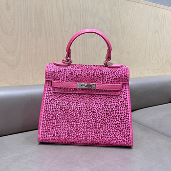 Ženska Kelly torbica – elegantna, visoke klase, 2024 novi model, mala kvadratna torbica za rame ili crossbody
