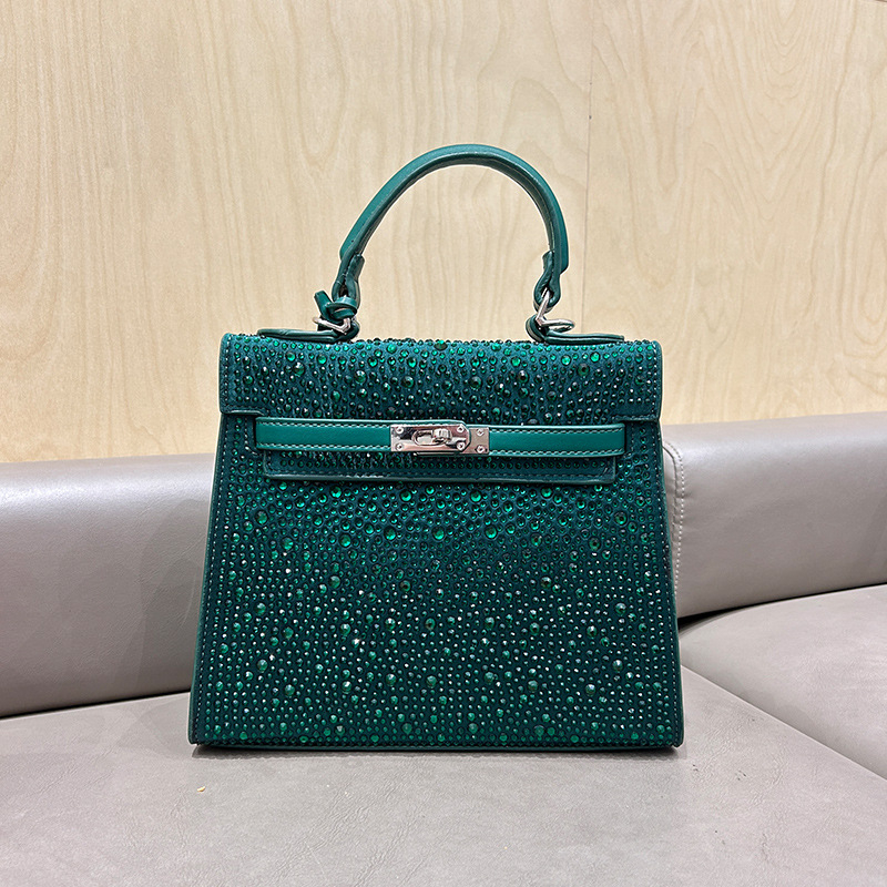 Ženska Kelly torbica – elegantna, visoke klase, 2024 novi model, mala kvadratna torbica za rame ili crossbody