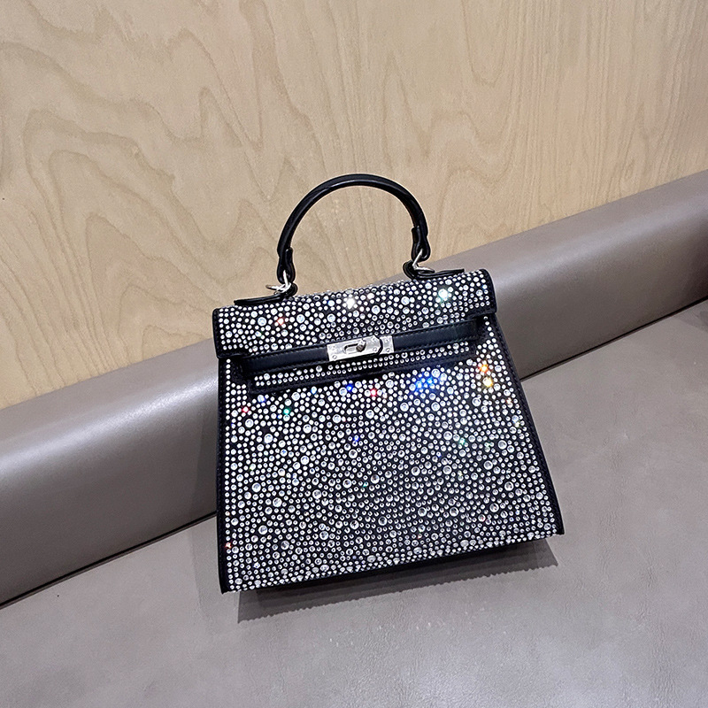 Ženska Kelly torbica – elegantna, visoke klase, 2024 novi model, mala kvadratna torbica za rame ili crossbody
