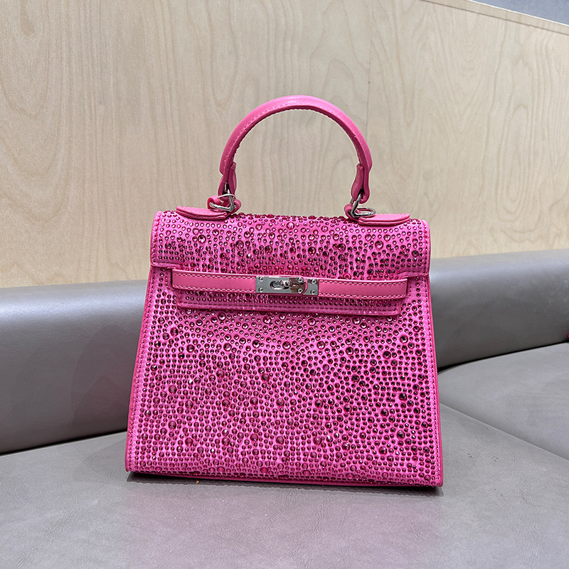 Ženska Kelly torbica – elegantna, visoke klase, 2024 novi model, mala kvadratna torbica za rame ili crossbody