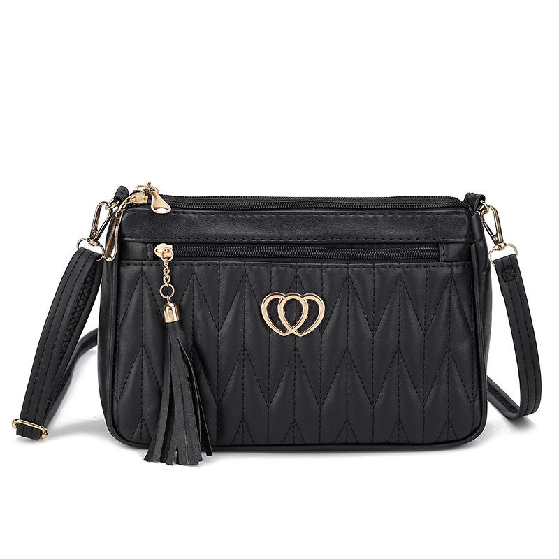 Crossbody torba za žene, ljeto, velika zapremina, luksuzna torba za mobitel, casual i svestrana, dijamantno šivanje i resica