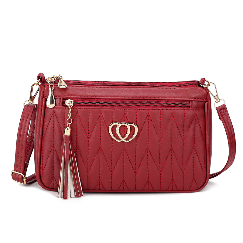 Crossbody torba za žene, ljeto, velika zapremina, luksuzna torba za mobitel, casual i svestrana, dijamantno šivanje i resica