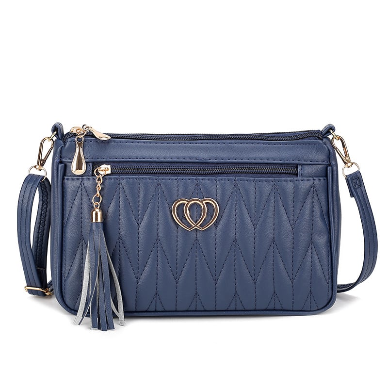 Crossbody torba za žene, ljeto, velika zapremina, luksuzna torba za mobitel, casual i svestrana, dijamantno šivanje i resica