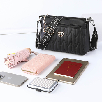 Τσάντα crossbody για γυναίκες – καλοκαιρινή, με μεγάλη χωρητικότητα, κομψή καθημερινή τσάντα ώμου με διαμαντοκαπιτονέ και φούντα.