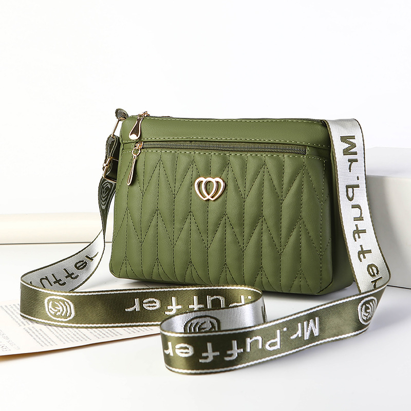 Τσάντα crossbody για γυναίκες – καλοκαιρινή, με μεγάλη χωρητικότητα, κομψή καθημερινή τσάντα ώμου με διαμαντοκαπιτονέ και φούντα.