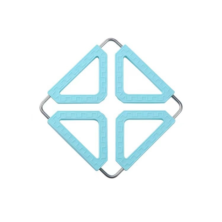 Tăviță de masă din silicon pliabilă pentru bucătărie, izolație termică pentru farfurii și oale