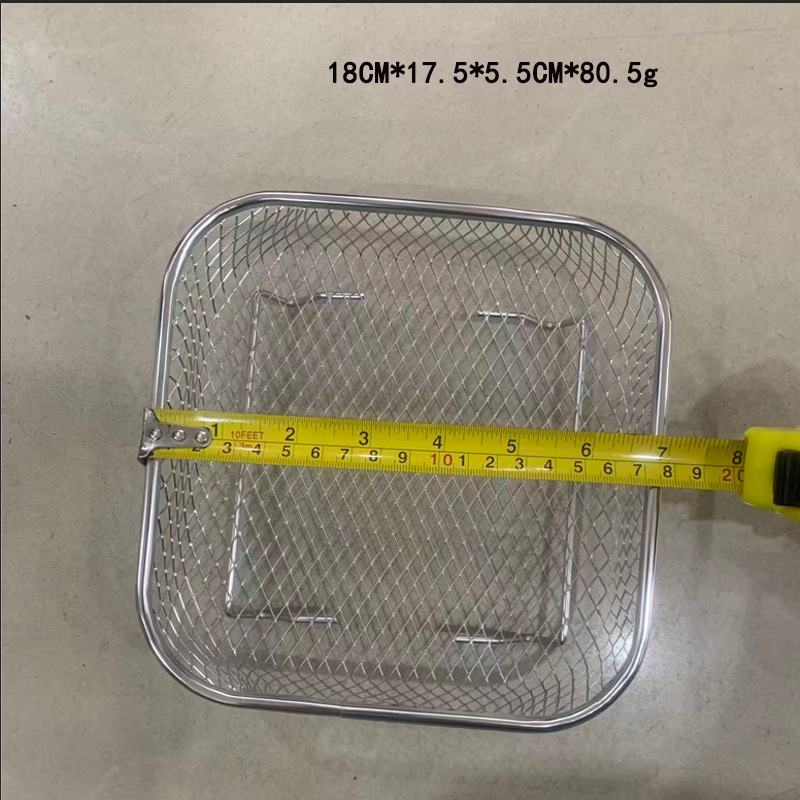 Raft din oțel inoxidabil 304 pentru friteuză cu aer, dreptunghiular, cu raft detașabil