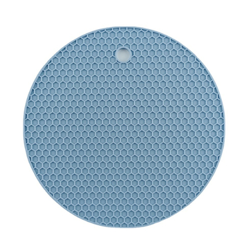 Suport rotund din silicon alimentar, textură faguri, anti-ardere, rezistent la temperaturi înalte, ușor de curățat, pentru boluri și cești, covoraș de masă.