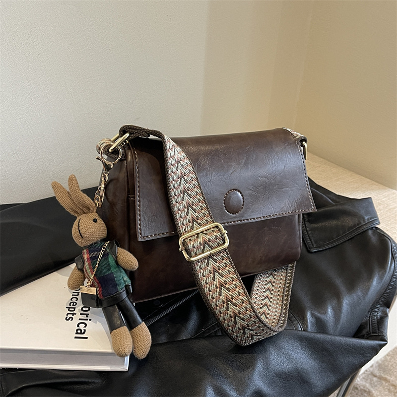 Retro luksuzna ženska tote torba za pazuh s velikim kapacitetom, PU materijal, jednostruka naramenica i crossbody, jesen 2023