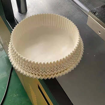 Hârtie de copt circulară pentru cuptorul cu aer, rezistentă la grăsimi, ambalaj blister