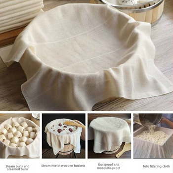 Pânză de abur din bumbac 100%, tifon din bumbac, pânză de filtrare și pânză pentru tofu